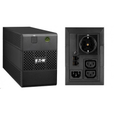 BAZAR - Eaton 5E 850i USB DIN, UPS 850VA / 480 W, 2 zásuvky IEC, 1 zásuvka schuko - Po opravě (Komplet)