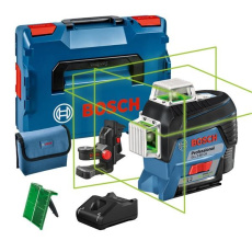 BOSCH GLL 3-80 CG, čárový laser, až 30 m, s přijímačem až 120 m, akumulátor BOSCH GLL 3-80 CG, čárový laser, až 30 m, s přijímačem až 120 m, akumulátor