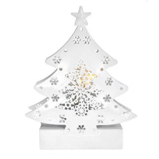 Solight LED kovový vánoční stromek, 2x AA Solight LED kovový vánoční stromek, 2x AA