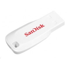 SanDisk Flash Disk 16GB Cruzer Blade, USB 2.0, bílá SanDisk Flash Disk 16GB Cruzer Blade, USB 2.0, bílá