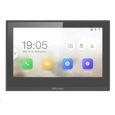 Hikvision DS-KH6351-WTE1, 7" IP bytový dotykový monitor; PoE; Wi-Fi Hikvision DS-KH6351-WTE1, 7" IP bytový dotykový monitor; PoE; Wi-Fi