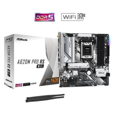 BAZAR - ASRock MB Sc AM5 A620M Pro RS WiFi, AMD A620, 4xDDR5, HDMI, DP - Po opravě (Komplet) BAZAR - ASRock MB Sc AM5 A620M Pro RS WiFi, AMD A620, 4xDDR5, HDMI, DP - Po opravě (Komplet)