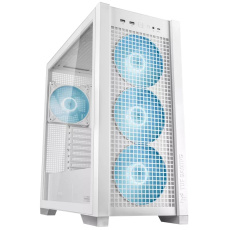 ASUS case TUF GAMING CASE (GT302) TG, Mid Tower, 4x 140mm ARGB Fan, bílá ASUS case TUF GAMING CASE (GT302) TG, Mid Tower, 4x 140mm ARGB Fan, bílá