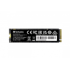 VERBATIM SSD Vi5000 Internal PCIe NVMe M.2 SSD 512GB , W2500/ R 5000 MB/s VERBATIM SSD Vi5000 Internal PCIe NVMe M.2 SSD 512GB , W2500/ R 5000 MB/s
