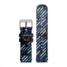 LAMAX BCool řemínek černý s pruhy LAMAX BCool řemínek černý s pruhy