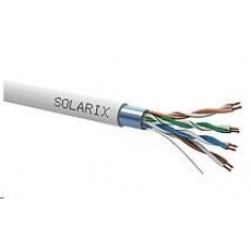 Instalační kabel Solarix FTP, Cat5E, licna, PVC, box 305m SXKL-5E-FTP-PVC-GY Instalační kabel Solarix FTP, Cat5E, licna, PVC, box 305m SXKL-5E-FTP-PVC-GY