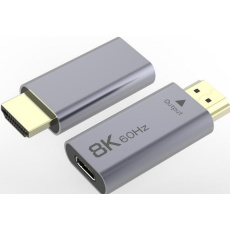 PremiumCord Adaptér USB-C na HDMI rozlišení obrazu 8K@60Hz,4K@144Hz Hliník PremiumCord Adaptér USB-C na HDMI rozlišení obrazu 8K@60Hz,4K@144Hz Hliník