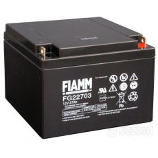 Baterie - Fiamm FG22703 (12V/27Ah - M5), životnost 5let Baterie - Fiamm FG22703 (12V/27Ah - M5), životnost 5let