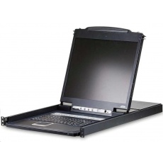 ATEN 8-port KVM PS/2+USB, OSD, rack, 19" LCD, touchpad, klávesnice ATEN 8-port KVM PS/2+USB, OSD, rack, 19" LCD, touchpad, klávesnice