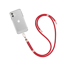 WG - Crossbody lace strap/transparent/red WG - Crossbody lace strap/transparent/red