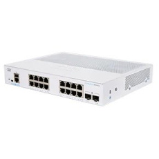 Cisco switch CBS350-16T-E-2G-UK, 16xGbE RJ45, 2xSFP, fanless - REFRESH
