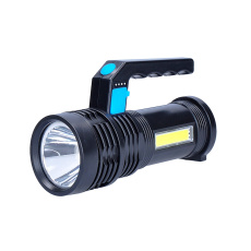 Solight LED nabíjecí svítilna s rukojetí a bočním světlem, 150+100lm, Li-Ion Solight LED nabíjecí svítilna s rukojetí a bočním světlem, 150+100lm, Li-Ion