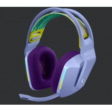 Logitech herní sluchátka G733, LIGHTSPEED Wireless RGB Gaming Headset, EMEA, lilac Logitech herní sluchátka G733, LIGHTSPEED Wireless RGB Gaming Headset, EMEA, lilac