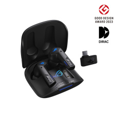 ASUS sluchátka ROG Cetra Speednova, bezdrátové špunty, BT + RF 2.4 GHz, černá ASUS sluchátka ROG Cetra Speednova, bezdrátové špunty, BT + RF 2.4 GHz, černá