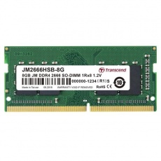 TRANSCEND SODIMM DDR4 8GB 2666MHz 1Rx8 1Gx8 CL19 1.2V TRANSCEND SODIMM DDR4 8GB 2666MHz 1Rx8 1Gx8 CL19 1.2V
