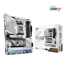 ASRock MB Sc AM5 X870 PRO RS, AMD X870, 4xDDR5, 1xHDMI, 2xThunderbolt ASRock MB Sc AM5 X870 PRO RS, AMD X870, 4xDDR5, 1xHDMI, 2xThunderbolt