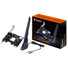 GIGABYTE WI-FI karta GC-WBAX2400R, PCIe x1, WiFi 6E, BT v5.3 GIGABYTE WI-FI karta GC-WBAX2400R, PCIe x1, WiFi 6E, BT v5.3