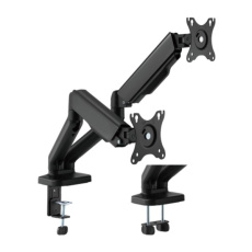 Držák monitoru Brateck LDT46-C024E dvě ramena vedle sebe mechanická pružina Držák monitoru Brateck LDT46-C024E dvě ramena vedle sebe mechanická pružina
