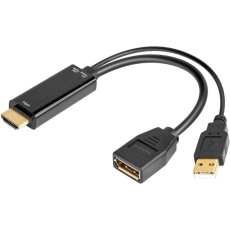PREMIUMCORD adaptér HDMI to DisplayPort s napájením PREMIUMCORD adaptér HDMI to DisplayPort s napájením