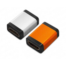 PremiumCord adaptér HDMI A - HDMI A (F/F), oranžová PremiumCord adaptér HDMI A - HDMI A (F/F), oranžová