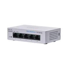 BAZAR - Cisco switch CBS110-5T-D, 5xGbE RJ45, fanless - Po opravě (Komplet)