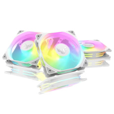 ASUS ventilátor TUF GAMING TR120 ARGB Reverse, 3x120mm, bílá ASUS ventilátor TUF GAMING TR120 ARGB Reverse, 3x120mm, bílá