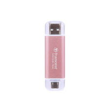 TRANSCEND Externí SSD ESD310P 1TB, External SSD, USB 10Gbps, Type C/A, růžová TRANSCEND Externí SSD ESD310P 1TB, External SSD, USB 10Gbps, Type C/A, růžová