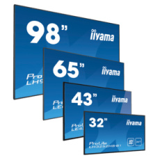 iiyama PROLITE LH3260HS-B1AG, 80cm (31,5''), Full HD, USB, RS232, Ethernet, Wi-Fi, Android, kit (RS232), black iiyama PROLITE LH3260HS-B1AG, 80cm (31,5''), Full HD, USB, RS232, Ethernet, Wi-Fi, Android, kit (RS232), black