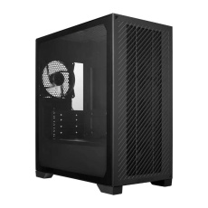 BAZAR - Cooler Master case Elite 301 Lite, mATX, Průhledná bočnice, 1x 120mm Fan, Černá - Poškozený obal (Komplet)