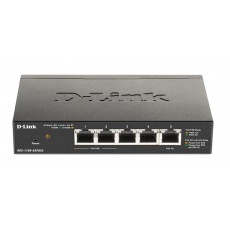 D-Link DGS-1100-05PDV2 5-Port Gigabit PoE Smart Switch, bez zdroje - napájen přes PoE, 2 PoE porty D-Link DGS-1100-05PDV2 5-Port Gigabit PoE Smart Switch, bez zdroje - napájen přes PoE, 2 PoE porty