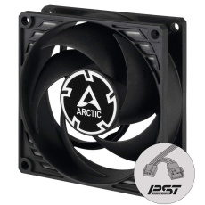 ARCTIC ventilátor P8 PWM PST 80 x 80 x 25mm, černý ARCTIC ventilátor P8 PWM PST 80 x 80 x 25mm, černý