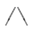 Přídavný držák soundbaru na držáky Tv Fiber Mounts M9C12