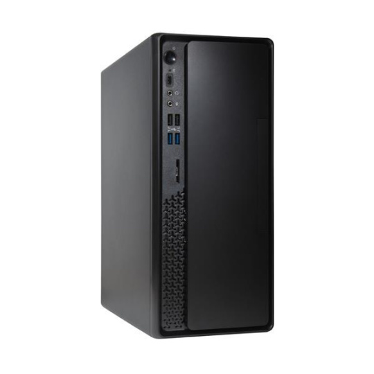 CHIEFTEC skříň Uni Series / Minitower, BS-10B, zdroj GPF-300P (300W), Black