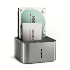 AXAGON ADSA-DC, USB-C 5Gbps - 2x SATA 6G 2.5"/3.5" SSD/HDD CLONE DUAL dokovacia stanica AXAGON ADSA-DC, USB-C 5Gbps - 2x SATA 6G 2.5"/3.5" SSD/HDD CLONE DUAL dokovacia stanica