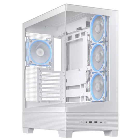 BAZAR ASUS case A31 PLUS TG ARGB, Mid Tower, Průhledná bočnice, 4x120mm ARGB Fan, ARGB Hub, bílá (POŠKOZENÝ OBAL) BAZAR ASUS case A31 PLUS TG ARGB, Mid Tower, Průhledná bočnice, 4x120mm ARGB Fan, ARGB Hub, bílá (POŠKOZENÝ OBAL)