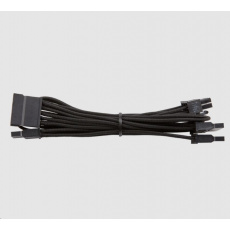 CORSAIR SATA kabel, typ 4 (generace 3), černá CORSAIR SATA kabel, typ 4 (generace 3), černá