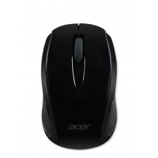 ACER  Wireless Mouse G69 Black - RF2.4G, 1600 dpi, 95x58x35 mm, 10m dosah, 2x AAA, Win/Chrome/Mac, (Retail Pack)