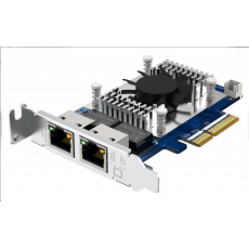 QNAP QXG-10G2T Síťová rozšiřující karta pětirychlostní sítě 10 GbE, dvouportová 10GBASE-T QNAP QXG-10G2T Síťová rozšiřující karta pětirychlostní sítě 10 GbE, dvouportová 10GBASE-T