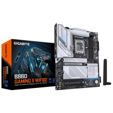 GIGABYTE MB Sc LGA1851 B860 GAMING X WIFI6E, Intel B860, 4xDDR5, 1xThunderbolt, 1xDP, 1xHDMI, WiFi, ATX GIGABYTE MB Sc LGA1851 B860 GAMING X WIFI6E, Intel B860, 4xDDR5, 1xThunderbolt, 1xDP, 1xHDMI, WiFi, ATX