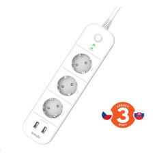 Tenda SP15 Beli - Smart Wi-Fi power strip 3x 230V EU, 2x USB port Tenda SP15 Beli - Smart Wi-Fi power strip 3x 230V EU, 2x USB port