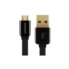 AVACOM MIC-120K kabel USB - Micro USB, 120cm, černá AVACOM MIC-120K kabel USB - Micro USB, 120cm, černá