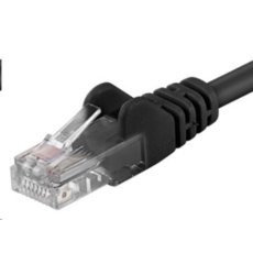 PremiumCord Patch kabel UTP RJ45-RJ45 CAT6 1m černá