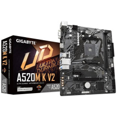 GIGABYTE MB Sc AM4 A520M K V2, AMD A520M, 2xDDR4, 1xHDMI, 1xVGA, mATX GIGABYTE MB Sc AM4 A520M K V2, AMD A520M, 2xDDR4, 1xHDMI, 1xVGA, mATX