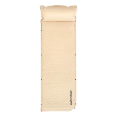 Naturehike samonafukovací zesílená karimatka s nafukovacím polštářem 1,7 kg - zlatá Naturehike samonafukovací zesílená karimatka s nafukovacím polštářem 1,7 kg - zlatá