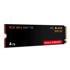 WD BLACK SSD NVMe 4TB PCIe SN8100 Powered by SanDisk, Gen5, (R:14900, W:14000MB/s) WD BLACK SSD NVMe 4TB PCIe SN8100 Powered by SanDisk, Gen5, (R:14900, W:14000MB/s)