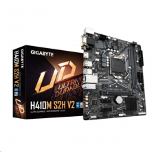 BAZAR - GIGABYTE MB Sc LGA1200 H410M S2H V2, Intel H470, 2xDDR4, 1xHDMI, 1xDVI, VGA, mATX- po opravě (bez přísl.) BAZAR - GIGABYTE MB Sc LGA1200 H410M S2H V2, Intel H470, 2xDDR4, 1xHDMI, 1xDVI, VGA, mATX- po opravě (bez přísl.)