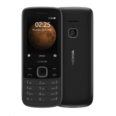 Nokia 225 4G 2020, Dual SIM, černá Nokia 225 4G 2020, Dual SIM, černá