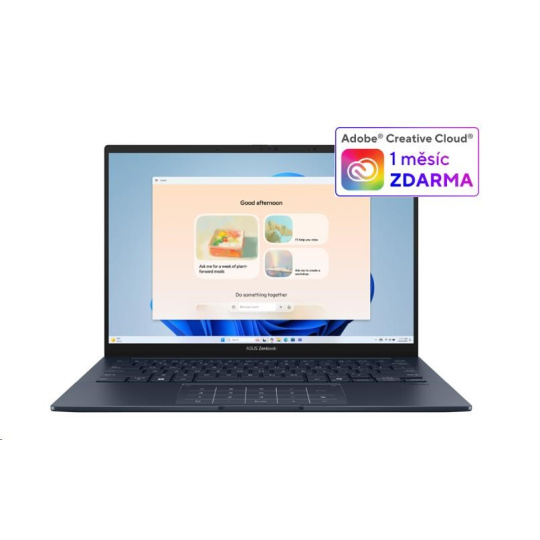ASUS NTB Zenbook 14 (UX3405CA-OLED381X), Ultra 7 255H, 14" 1920 x 1200, 32GB, 1TB SSD, Intel Arc, W11 Pro, Blue