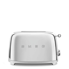 Smeg TSF01SSEU toustovač / topinkovač, 2 toasty, 6 úrovní opékání, zásuvka na drobky, styl. 50. let, chromová Smeg TSF01SSEU toustovač / topinkovač, 2 toasty, 6 úrovní opékání, zásuvka na drobky, styl. 50. let, chromová