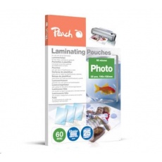 Peach Laminating Pouch Photosize 10x15 cm (106x156 mm), 60mic, S-PP060-20 Peach Laminating Pouch Photosize 10x15 cm (106x156 mm), 60mic, S-PP060-20